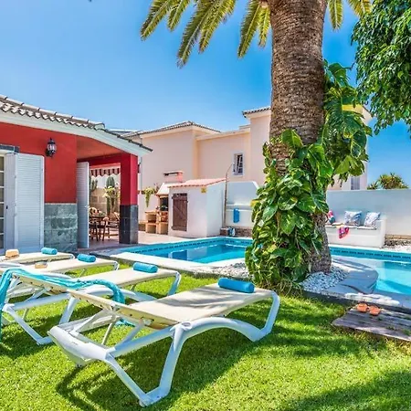 Playa De Fanabe Sleeps 8 With Pool And Air Con Villa Costa Adeje (Tenerife)